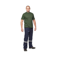 Футболка с коротким рукавом ООО Комус 160 г, темно-зеленый, р. 4XL 1691407