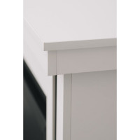 Каминокомплект ELEKAM neo с очагом pulsar 23g белый с черным 100033