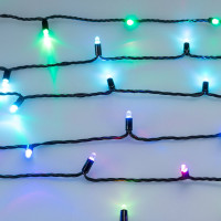 Светодиодная гирлянда Ardecoled ARD-STRING-CLASSIC-15000-BLACK-100LED-LIVE RGB-SPI, 031521