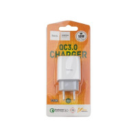 Сзу Hoco c72q glorious 1xusb, 3а, 18w, qc3.0 (белый) 0L-MG-WF332