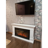 Каминокомплект InterFlame Турин Фотон36K08GLX Foton36 белый