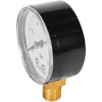 Манометр радиальный STOUT. Корпус Dn 50 мм 1/4, 0...10 бар, кл.2.5 SIM-1010-501008 RG0094NU9EUEFQ