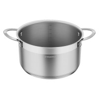 Кастрюля MAUNFELD GERDA из нержавеющей стали, со стеклянной крышкой, 20 см, 3,3 л MCS33S07