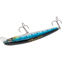 Воблер Strike Pro Arc Minnow 75SP цвет: A234-SBO-LU Blue Back Silver OB Fluo JL-119-SP#A234-SBO-LU
