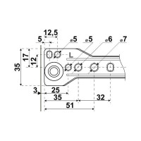 Направляющие StahlBuro роликовые, 350/0,8 мм, белый, 2 шт. 15919