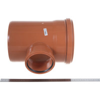 Тройник для наружной канализации RTP D 200х110 мм, 87 град 15616