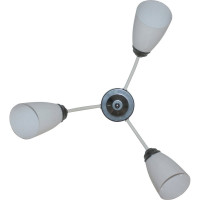 Светильник ЭЛЕТЕХ Китти 131 бел. хром /плафон П0475/ НПБ 01-3х60-194 Е27 ИУ 1005404447