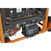 Генератор CARVER PPG- 8000ЕM бензин LT-190F, 6,0/6,5кВт, 220В, бак 33 л, электростартер, колеса. медь 01.020.00030