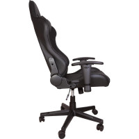 Компьютерное кресло GRAMBER черное, экокожа В01