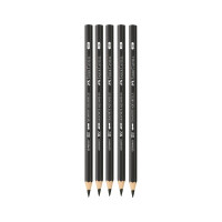 Набор чернографитных карандашей Faber-Castell акварельные graphite aquarelle, 5 шт, hb-8b, заточенные, металлический короб 117805