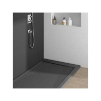 Поддон для душа VINCEA из искусственного камня, 900x900x25, серый VST-4SRL9090G