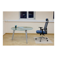 Напольный коврик БЮРОКРАТ прямоугольный матовый для паркета/ламината полипропилен 120x90 см 1019202