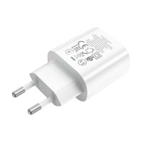 Сетевое зарядное устройство Hoco n22 jetta 1xusb-c, 3а, pd25w, qc3.0 (белый) 0L-00050940