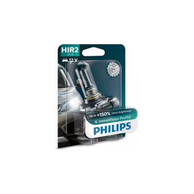 Автолампа PHILIPS X-tremeVision Pro150 9012XVPB1
