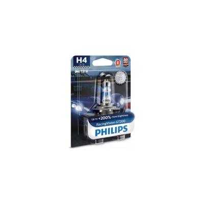 Автолампа PHILIPS Racing Vision GT200 12342RGTB1