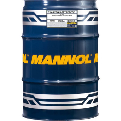 Трансмиссионное масло MANNOL HYPOID GETRIEBEOEL 80W-90 1311