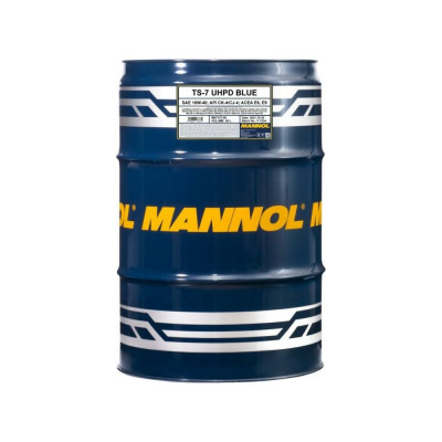 Синтетическое моторное масло MANNOL TS-7 BLUE UHPD 10W40 1545