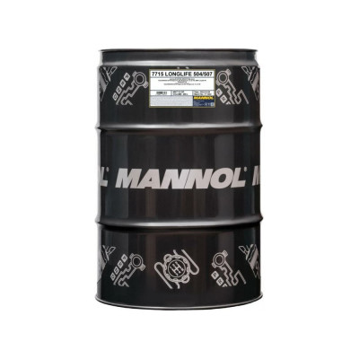 Синтетическое моторное масло MANNOL LONGLIFE 504/507 5W-30 7004