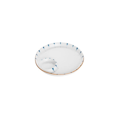 Круглое керамическое блюдо PERFECTO LINEA Marine 17-122250