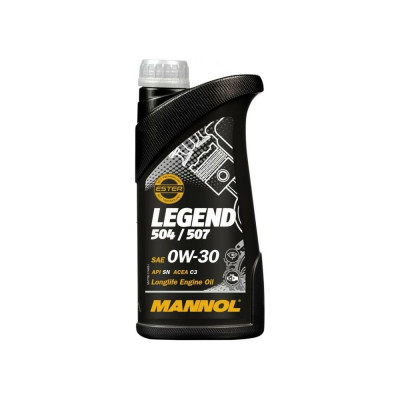 Синтетическое моторное масло MANNOL LEGEND 504/507 0W30 77301