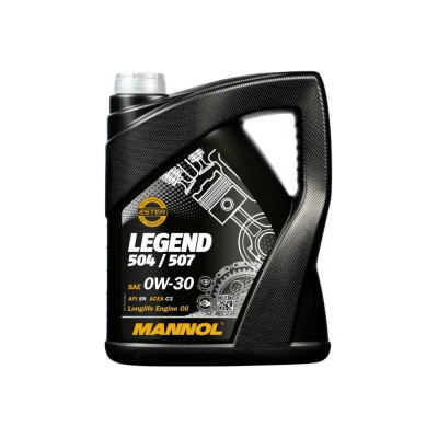 Синтетическое моторное масло MANNOL LEGEND 504/507 0W30 77305