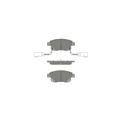 Колодки тормозные SCT SP492