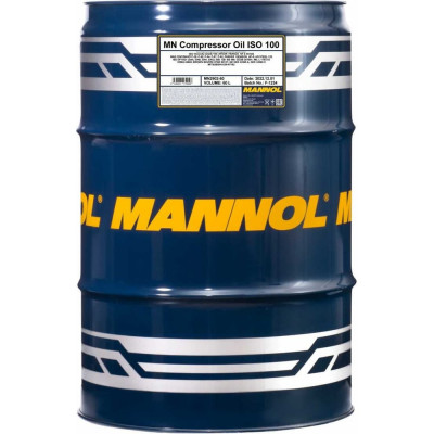 Минеральное масло для воздушных компрессоров MANNOL COMPRESSOR OIL ISO 100 1921