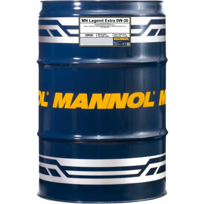 Синтетическое моторное масло MANNOL LEGEND EXTRA 0W30 7919208