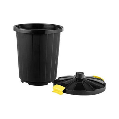 Еврогрядка Бак с крышкой 105л (антрацит) Box-105-antracit