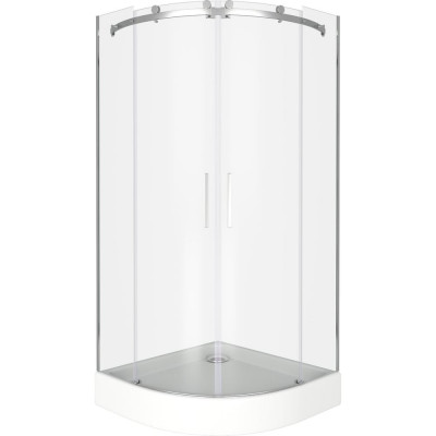 Душевое ограждение GooD DooR GALAXY R-TD-100-C-CH ГЛ00009