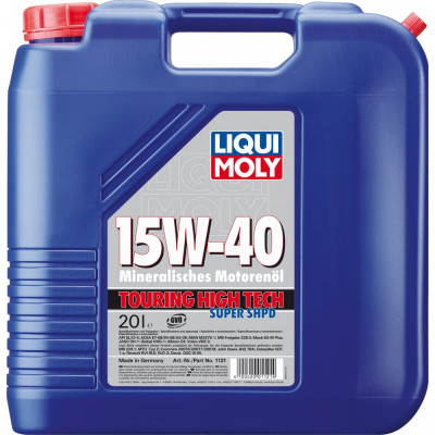 LIQUI MOLY Мин.мот.масло THT Super SHPD 15W-40 E7/E5/B4/B3/A320л 1121