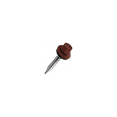 Кровельный саморез Kenner 4,8х29 RAL3009 оксидно-красный (3500 шт.) ск293009