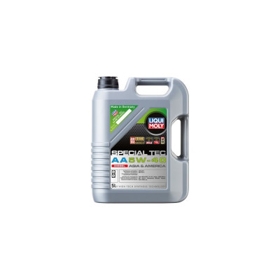 НС-синтетическое моторное масло LIQUI MOLY Special Tec AA Diesel 5W-40 CK-4 E9 21332