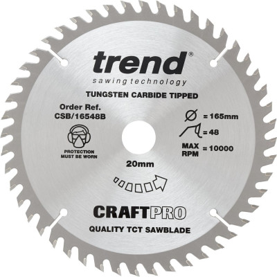Пильный диск Trend CSB/16548B/10