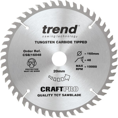 Пильный диск Trend CSB/16048/10