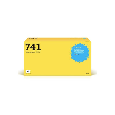Картридж T2 (CE7401A/CE741/741A/41A/CP5225) для HP CLJ Professional CP5225, 5225n, 5225dn (7300 стр.) голубой, с чипом TC-H741