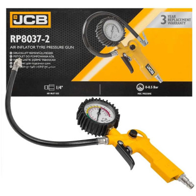 JCB Пистолет для подкачки шин JCB-RP8037-2(58323)