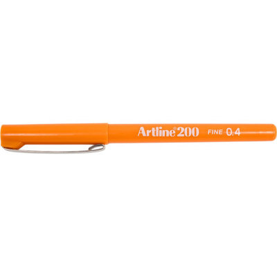 Artline Ручка капиллярная с тонким наконечником (0,4 мм) EK 200 оранжевая EK200-051