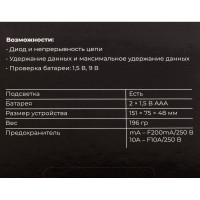 Gigant Мультиметр цифровой GDM-3