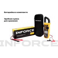 Inforce Клещи токоизмерительные цифровые с автодиапазоном 01-05-11