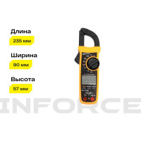 Inforce Клещи токоизмерительные цифровые с автодиапазоном 01-05-11