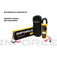 Inforce Клещи токоизмерительные цифровые с автодиапазоном 01-05-13