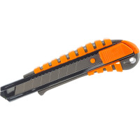 Нож с отламывающимся лезвием NEO Tools 18 мм металлический корпус 63-011