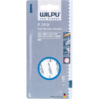 Пилка по металлу K 14 bi 5 шт. WILPU 276100005