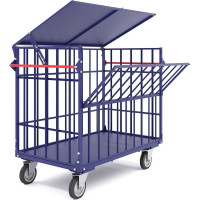 Контейнер RUSKLAD КТМ 5 (700x1200x920) d160мм трубчатый без крышки КТМ 5 160