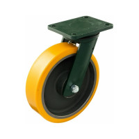 Колесо с вращающейся опорой и пластиной крепления (250 мм; 1500 кг) Tellure rota 648307