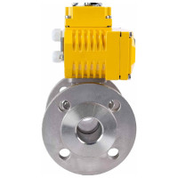 Шаровой кран DN.ru КШФП.316.200 Ду50 Ру40 с электроприводом QT-008 24В D160-02087