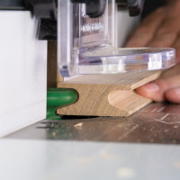 Фреза кромочная фигурная (38x17x61 мм, R6 мм, 2 лезвия, хвостовик 12,7 мм) по дереву Trend C281X1/2TC