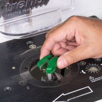 Фреза кромочная фигурная (38x17x61 мм, R6 мм, 2 лезвия, хвостовик 12,7 мм) по дереву Trend C281X1/2TC