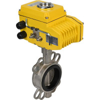 Затвор DN.ru 316L-316L-EPDM Ду200 Ру16 с электроприводом QT-060 24В D050-01320